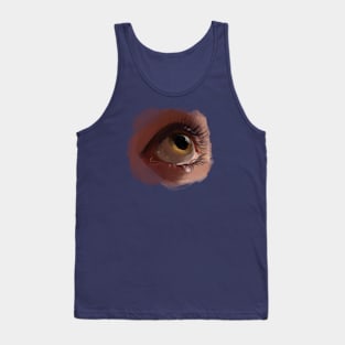 Crying eye Tank Top